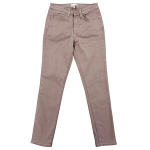 SWET Mens Slim Fit 5-Pocket Stretch Pants Mauve Tan Size 29x30